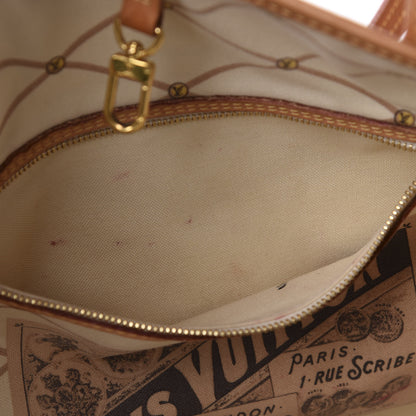 Louis Vuitton Damier Azur Summer Trunks Neo Neverfull MM 8 of 11