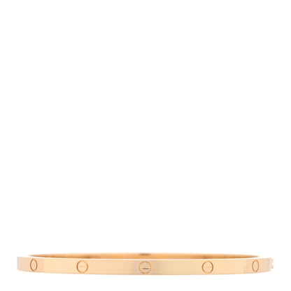 Cartier 18K Yellow Gold Small LOVE Bracelet 17 1 of 5