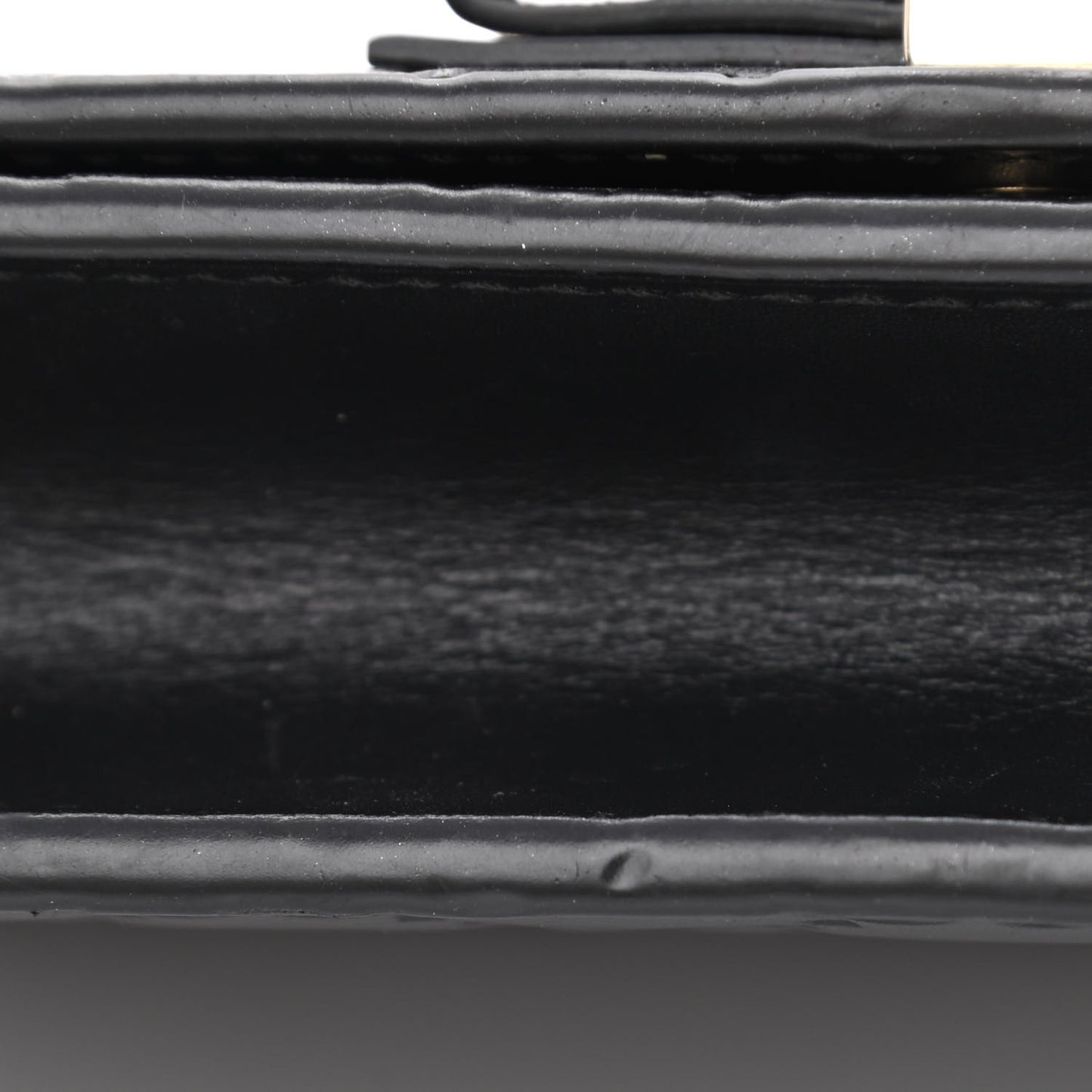 Guccissima Signature Bowy Chain Wallet Black