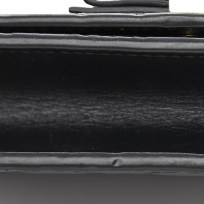 Gucci Guccissima Signature Bowy Chain Wallet Black 11 of 12