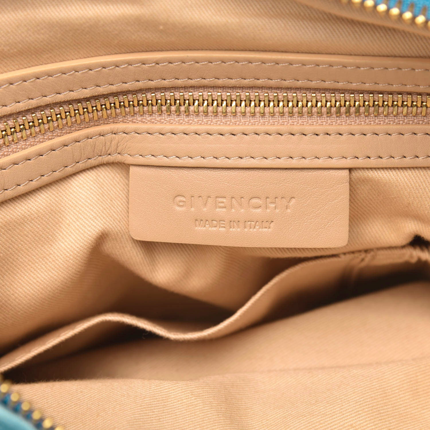 Givenchy Tumbled Sheepskin Large Pandora Sky Blue 8 of 13