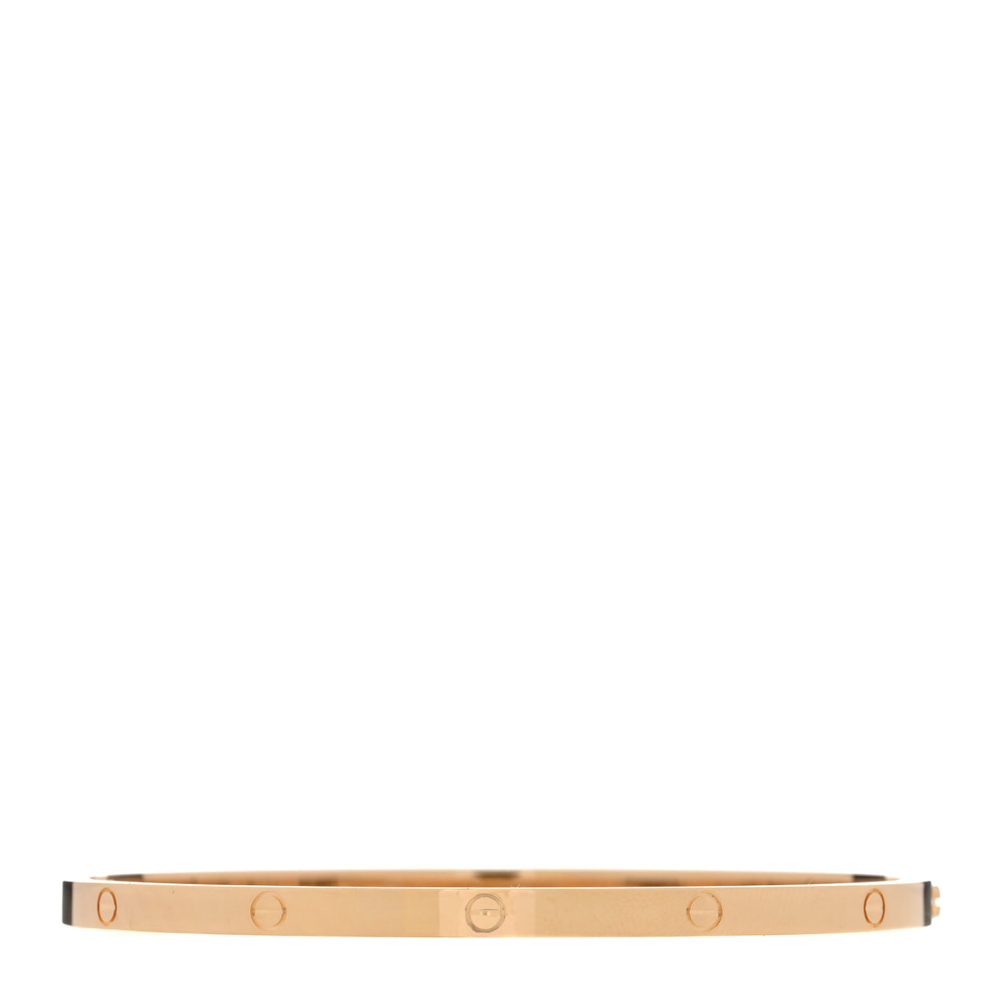 18K Yellow Gold Small LOVE Bracelet 19