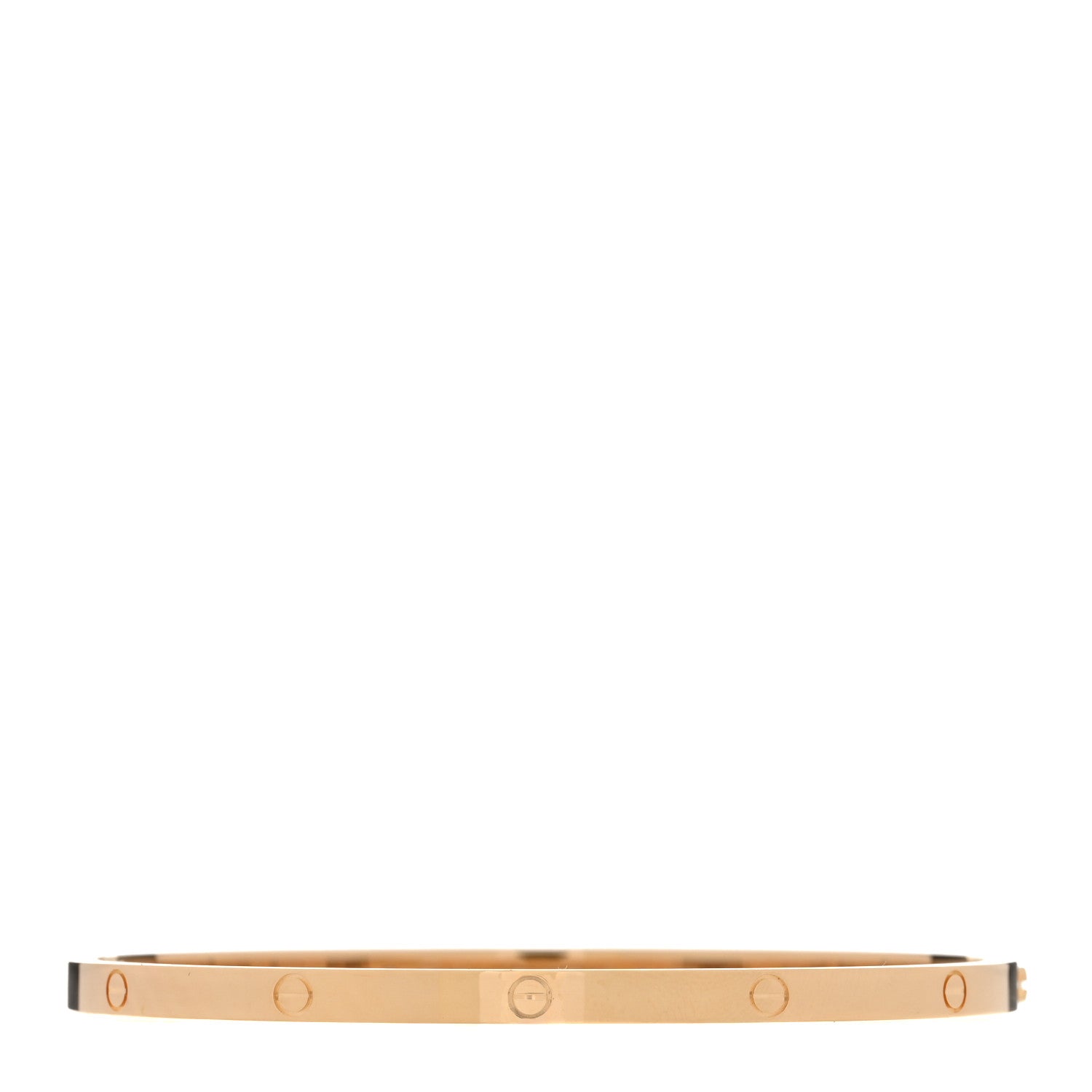 Cartier 18K Yellow Gold Small LOVE Bracelet 19 1 of 6