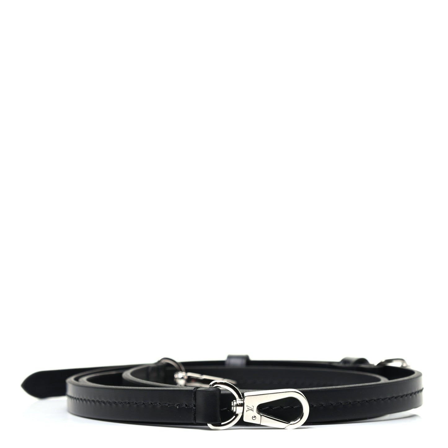 Calfskin Adjustable Shoulder Strap Black