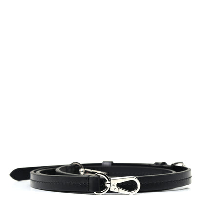Louis Vuitton Calfskin Adjustable Shoulder Strap Black 1 of 2
