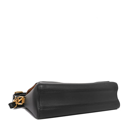 Louis Vuitton Calfskin Soft Twist Shoulder Bag Black 4 of 10