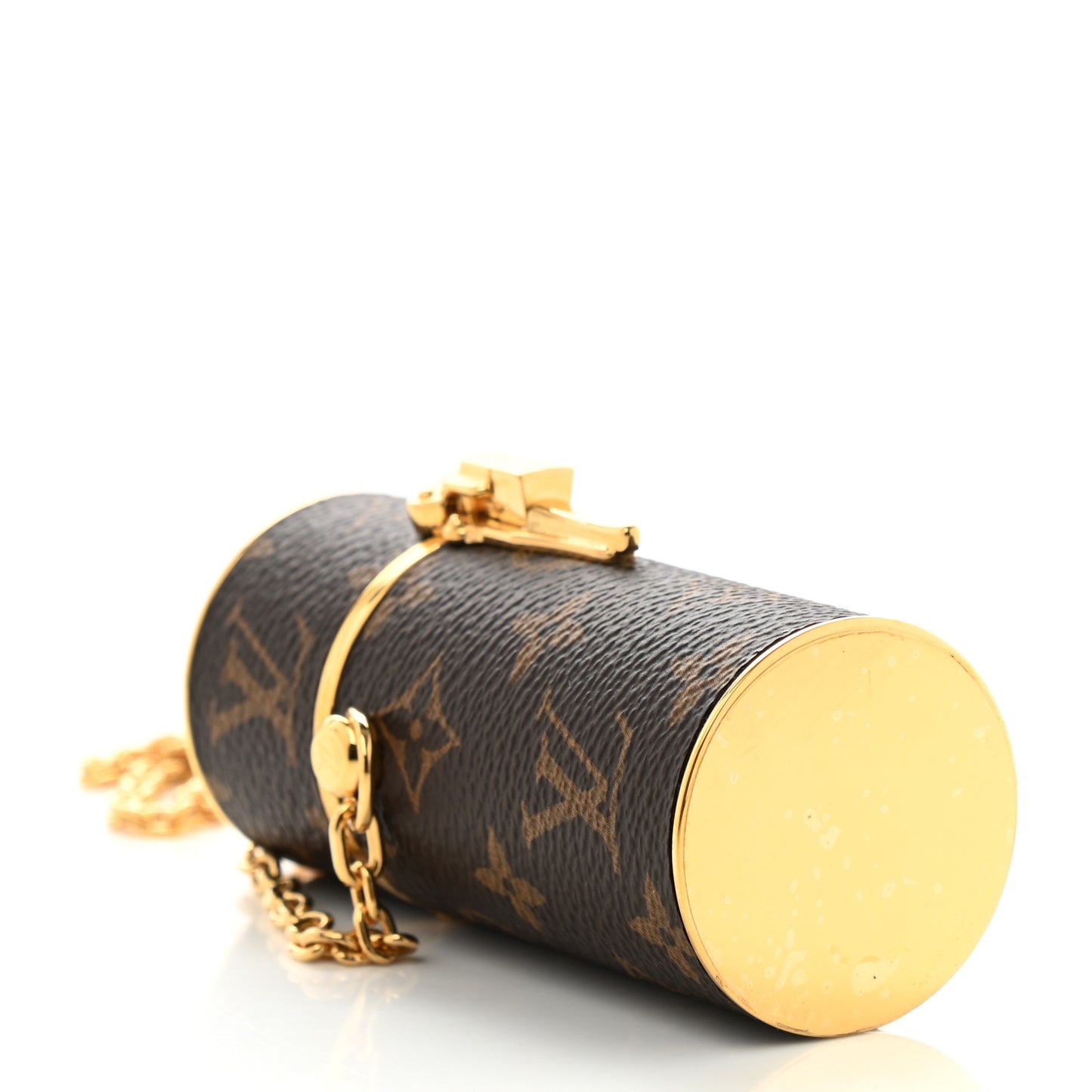 Monogram Chain Lipstick Case
