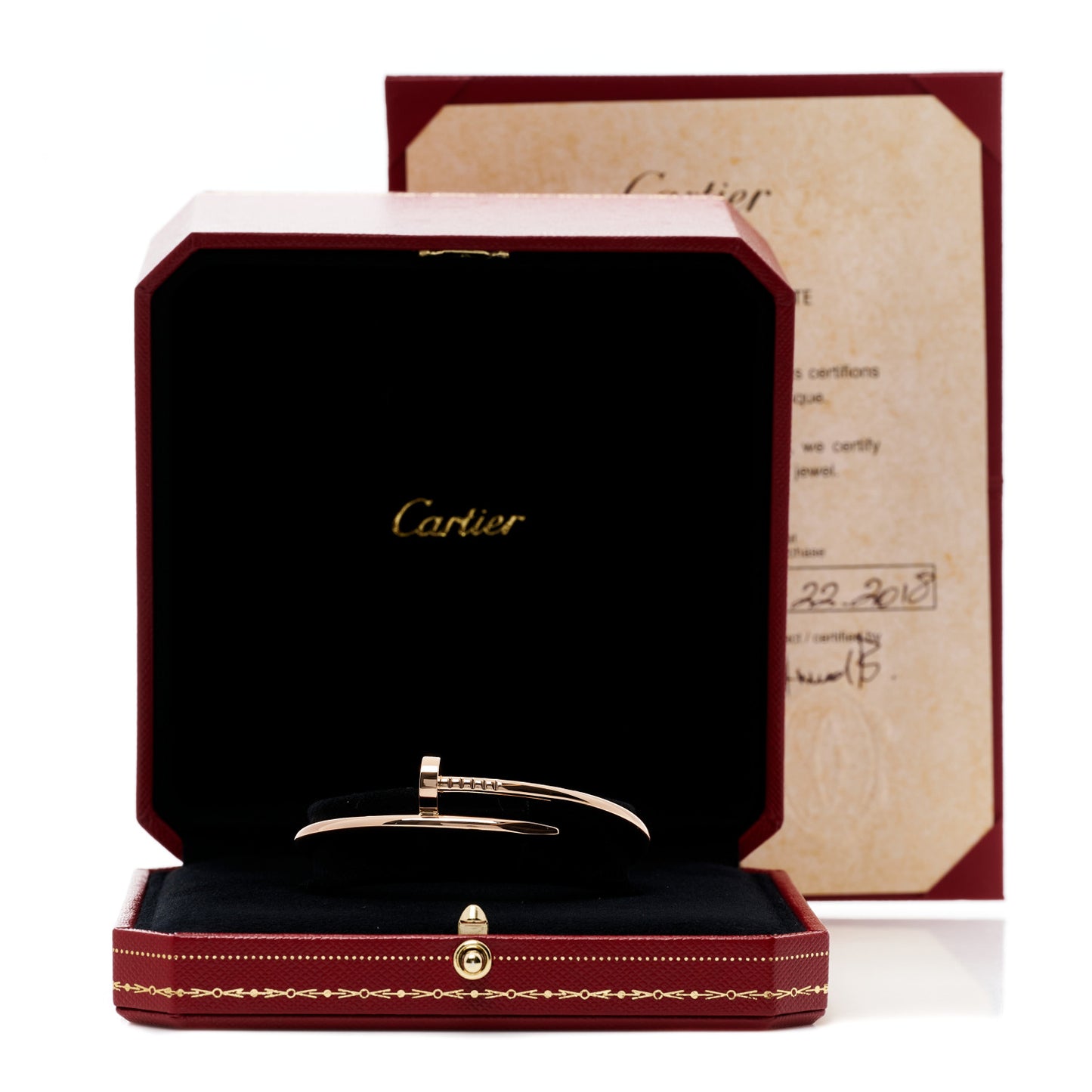18K Pink Gold Juste Un Clou Bracelet 16