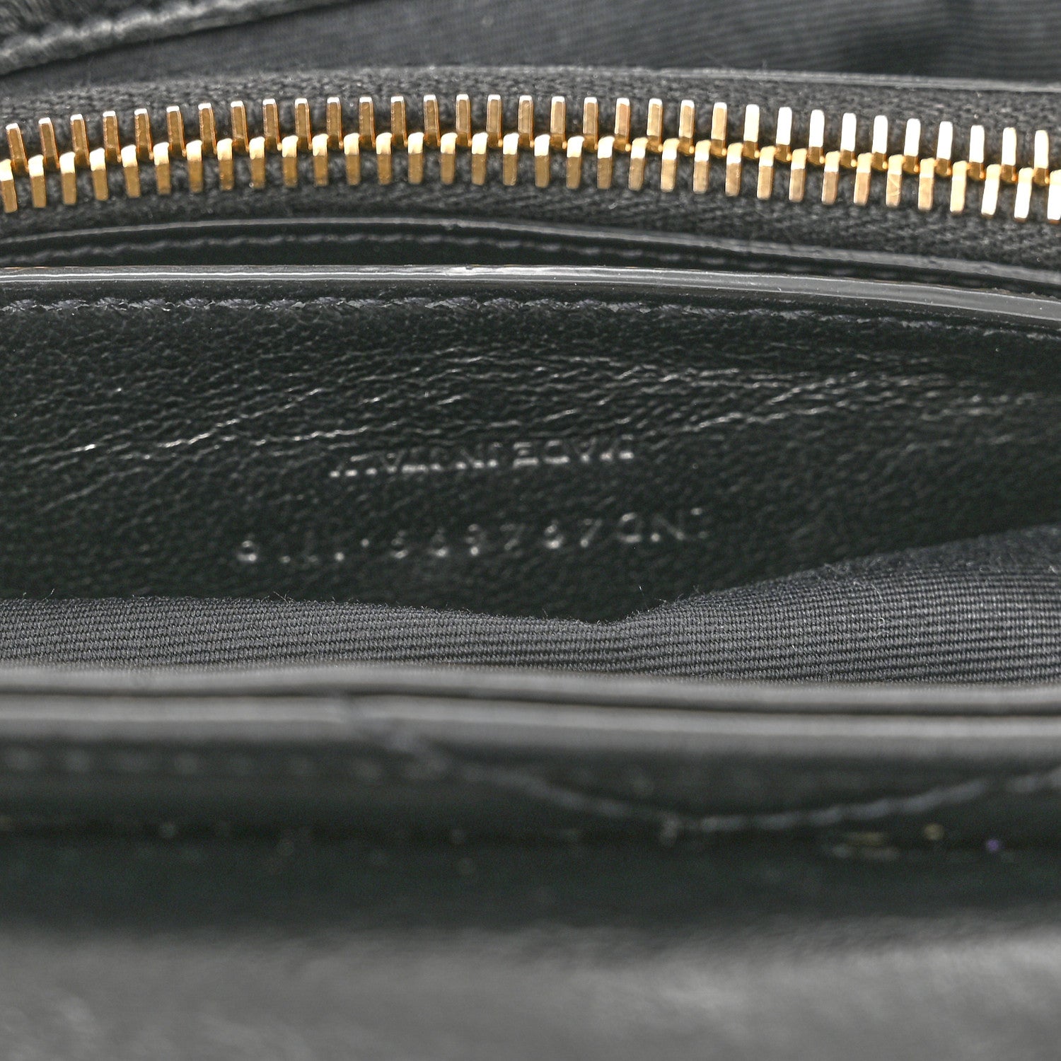Saint Laurent Calfskin Y Quilted Monogram Small Loulou Chain Satchel Black 8 of 12