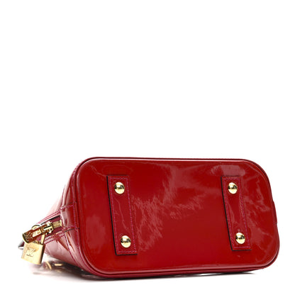 Louis Vuitton Vernis Alma BB Rose Indien 4 of 9