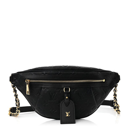Louis Vuitton Empreinte High Rise Bumbag PM Black 1 of 11