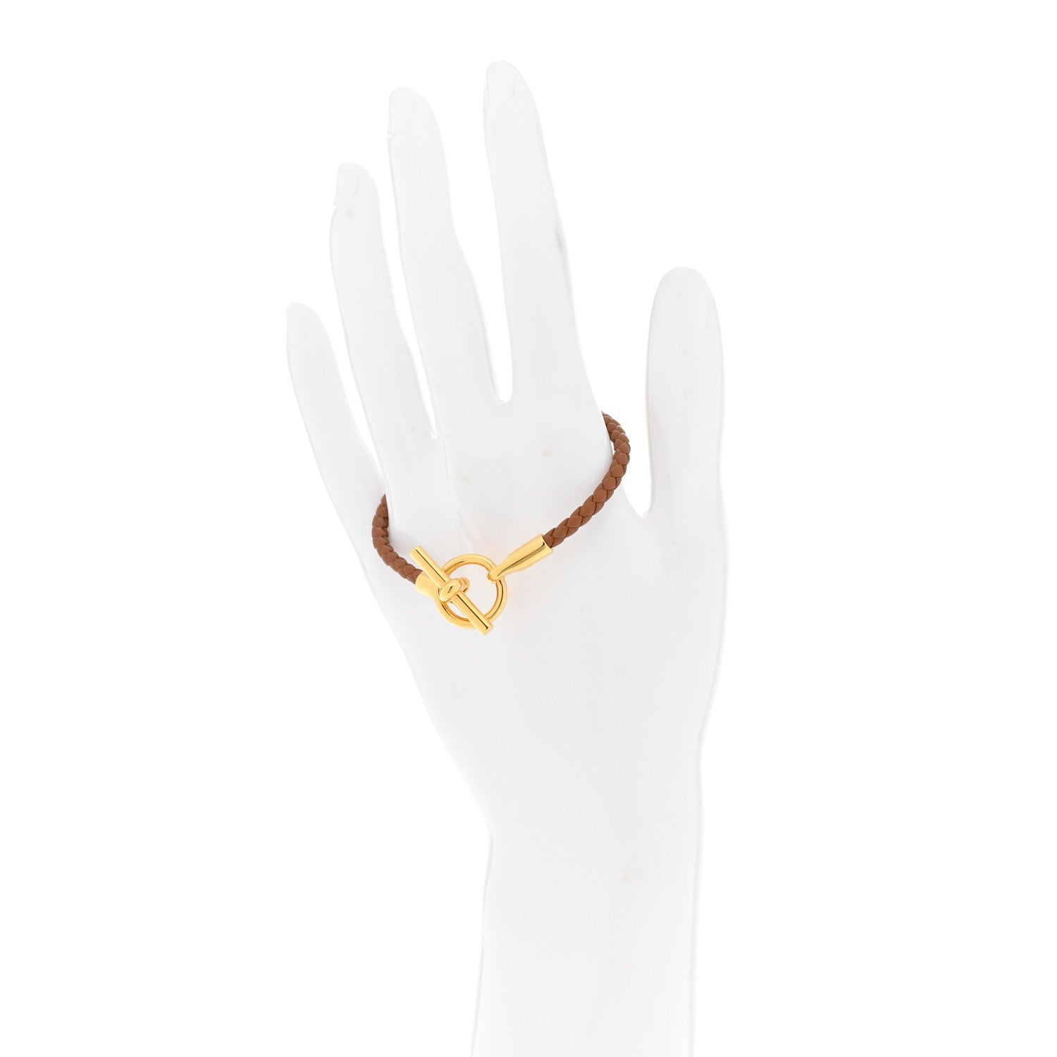 Hermes Swift Glenan Bracelet T4 Gold 2 of 6
