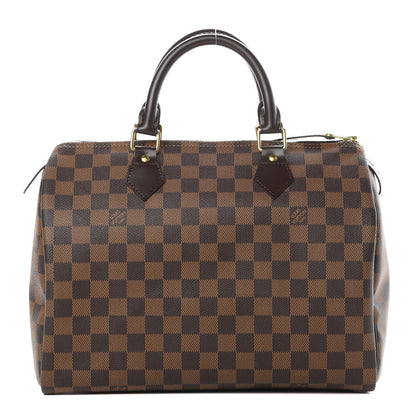 Louis Vuitton Damier Ebene Speedy 30 1 of 10