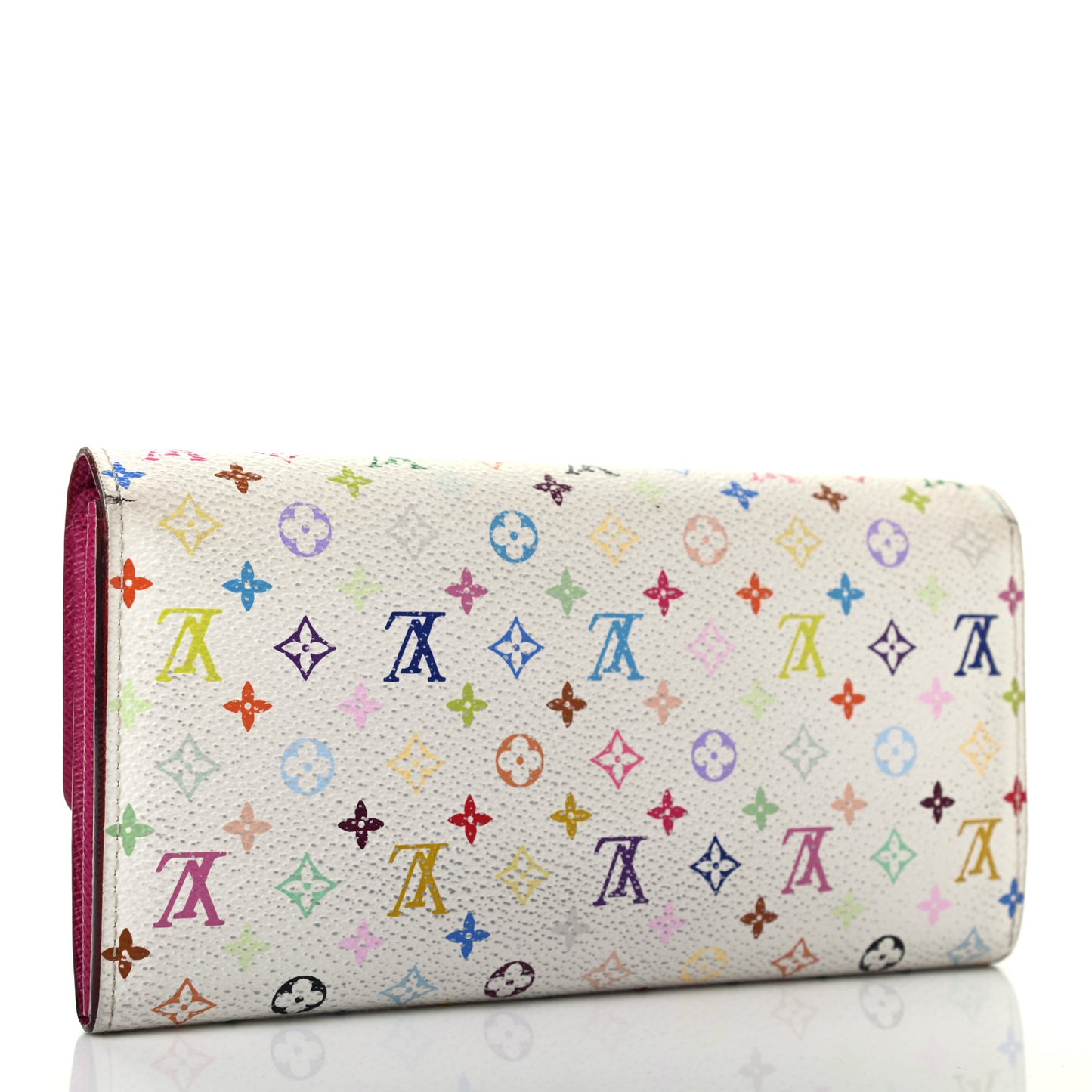 Monogram Multicolor Sarah Wallet White Grenade