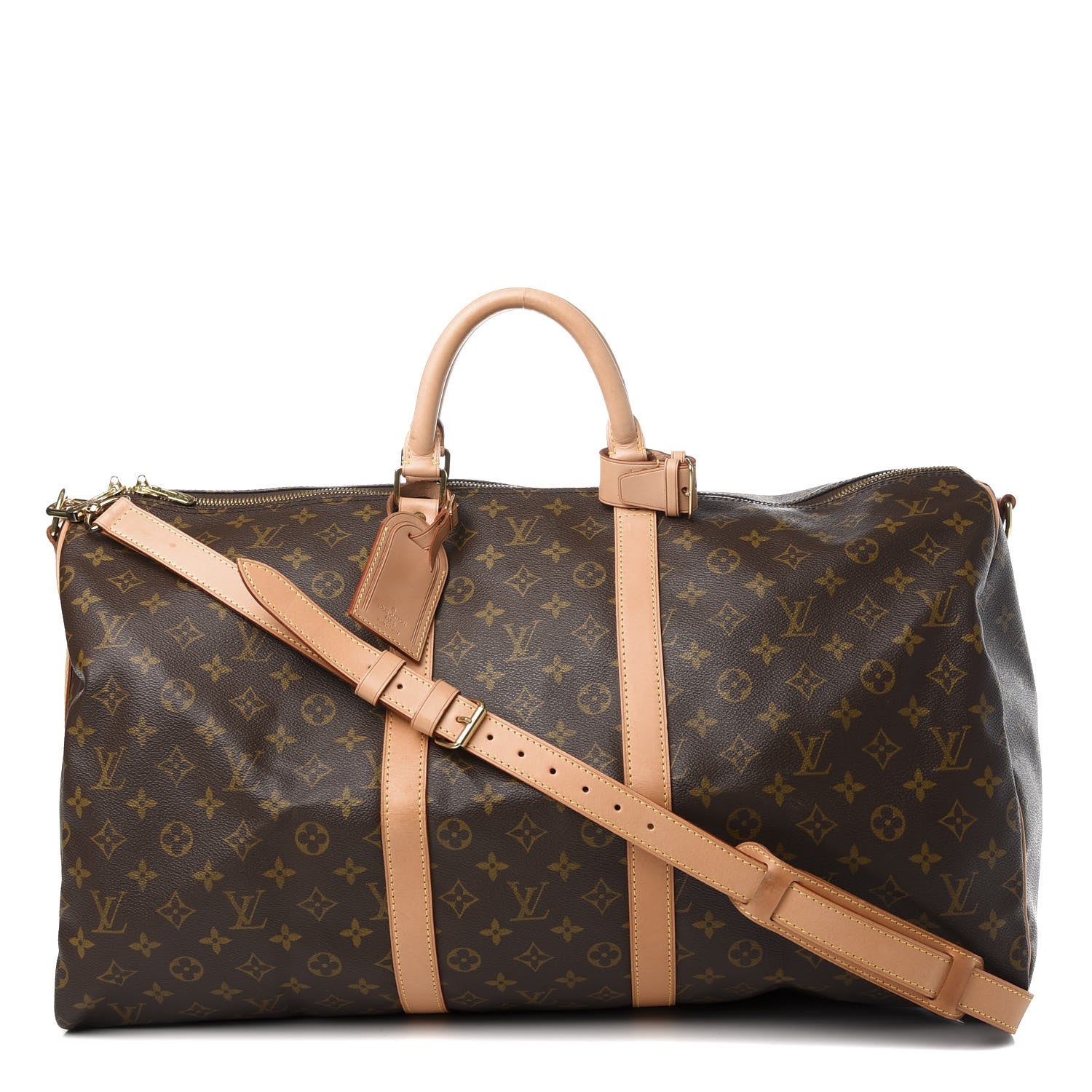 Louis Vuitton Monogram Keepall Bandouliere 55 1 of 12