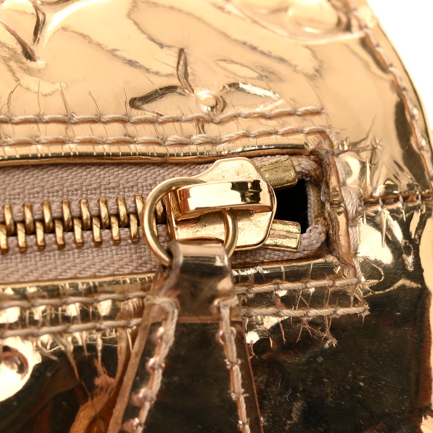 Louis Vuitton Monogram Miroir Speedy 30 Gold 13 of 13
