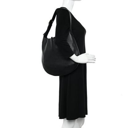 Celine Supple Calfskin Hobo Black 2 of 10