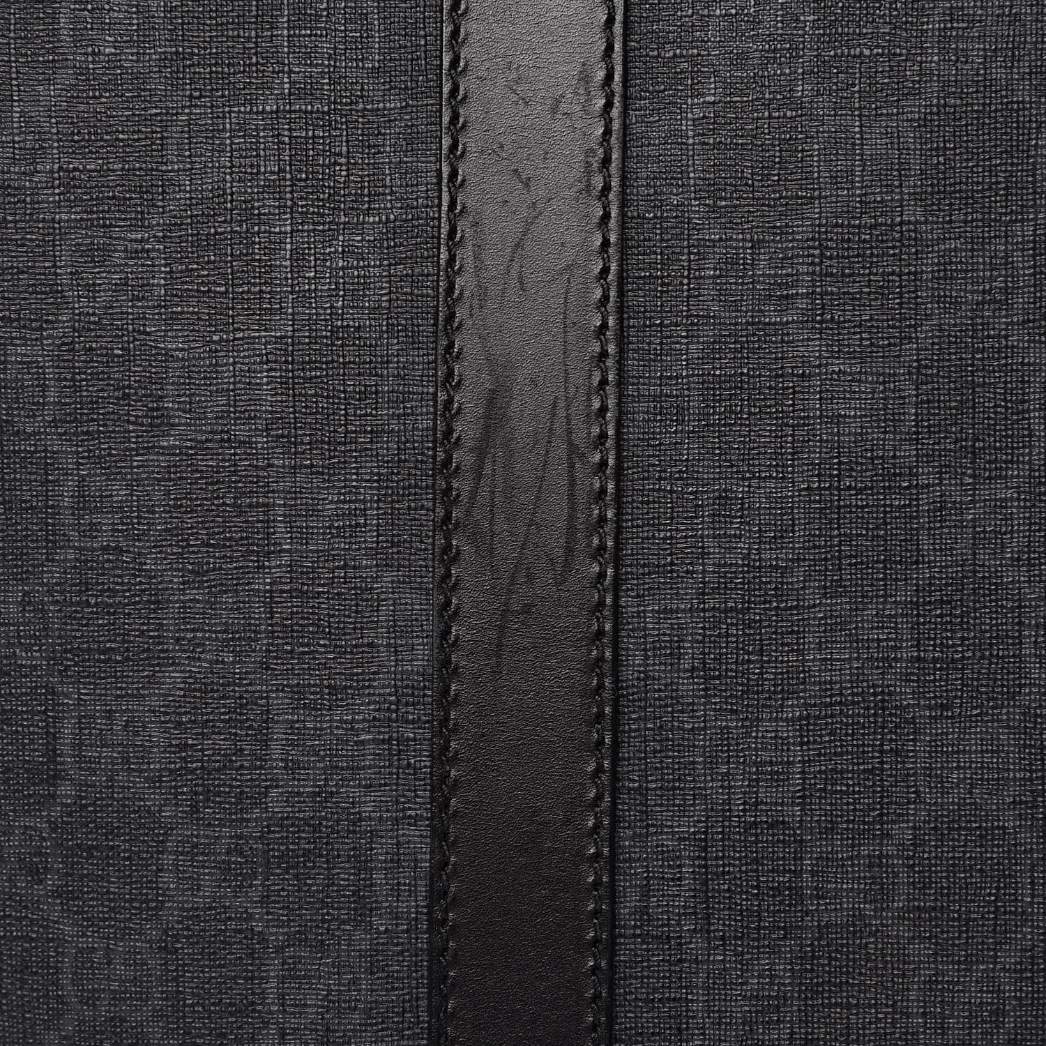 Gucci GG Supreme Monogram Tote Black Grey 8 of 15