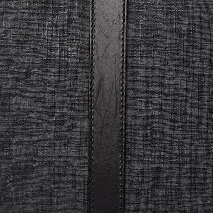 Gucci GG Supreme Monogram Tote Black Grey 8 of 15