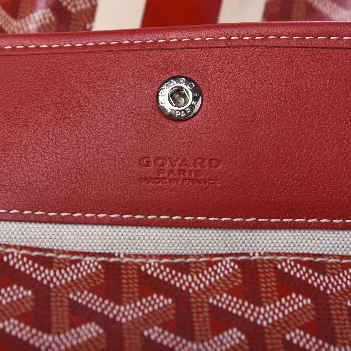 Goyardine Saint Louis GM Red