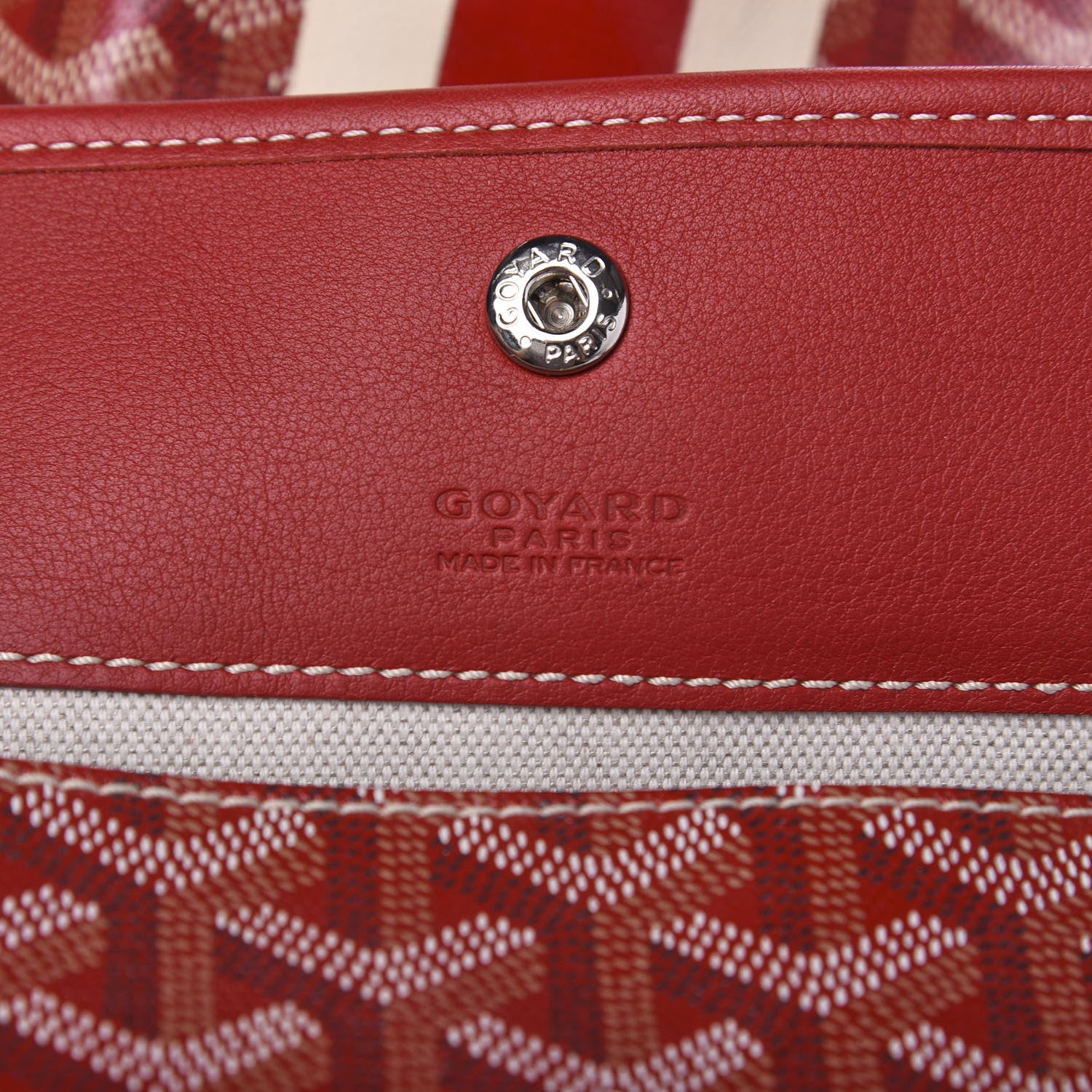 Goyard Goyardine Saint Louis GM Red 7 of 11