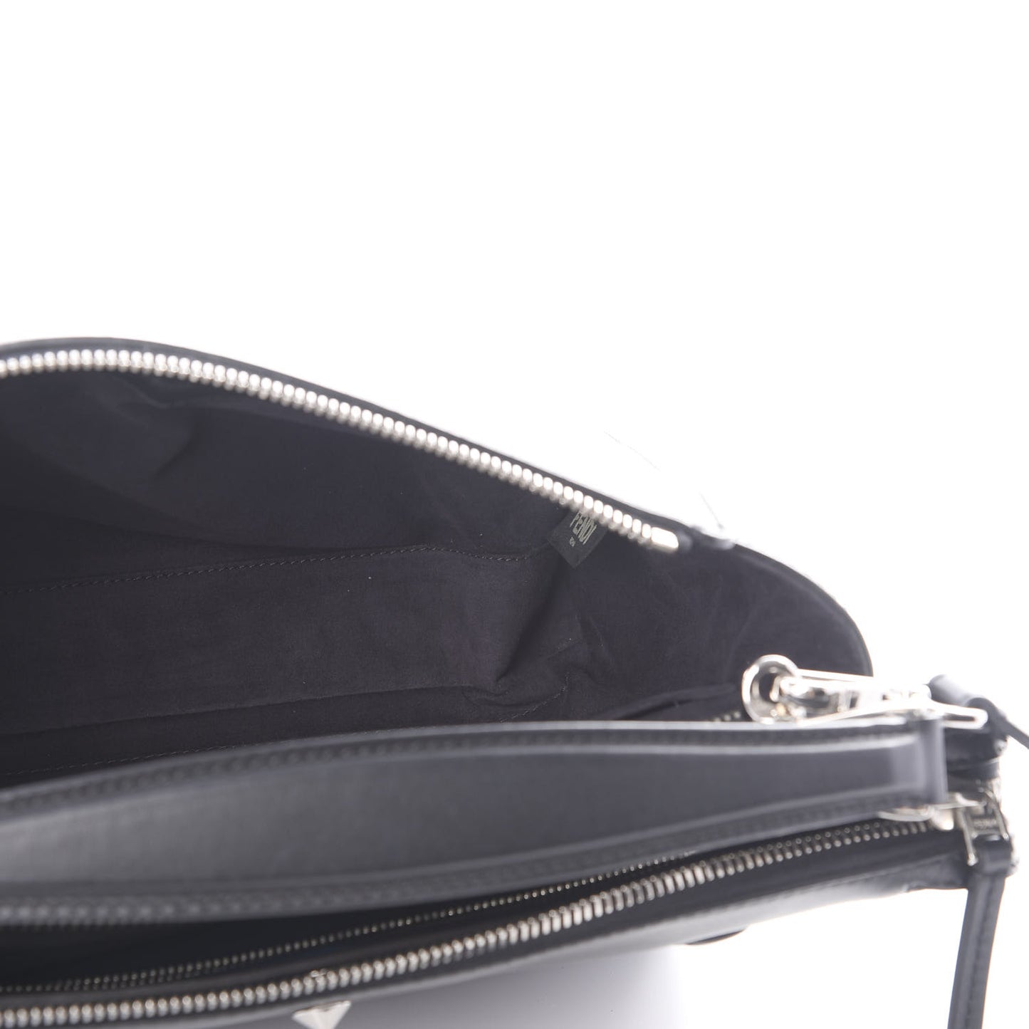 Vitello Baltico Dolce Shiny Nappa Lace Up DotCom Satchel Black Blue
