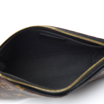 Louis Vuitton Monogram Pallas Clutch Black 5 of 9