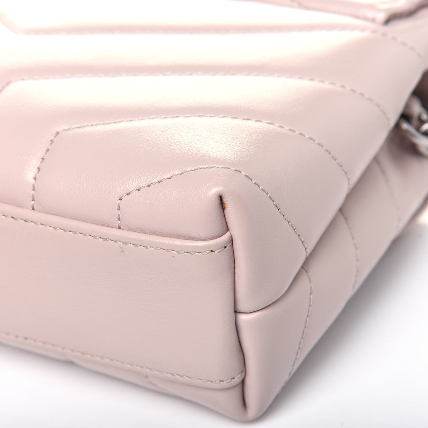 Calfskin Y Quilted Monogram Toy Loulou Crossbody Bag Marble Pink