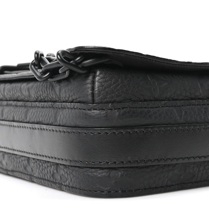 Louis Vuitton Taurillon Monogram Steamer Messenger Black 9 of 9