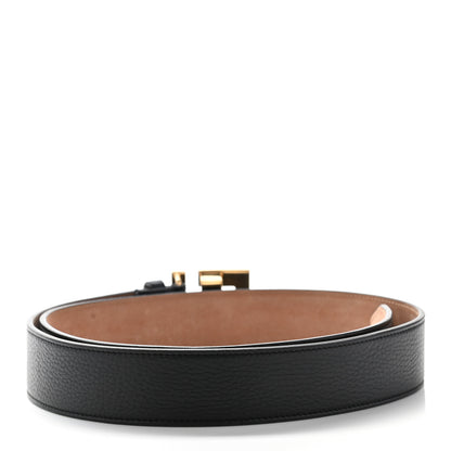 Fendi Cuoio Romano FF Belt 100 40 Black 2 of 11