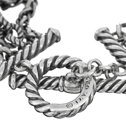 David Yurman Sterling Silver Multi Chain Toggle Bracelet 3 of 3