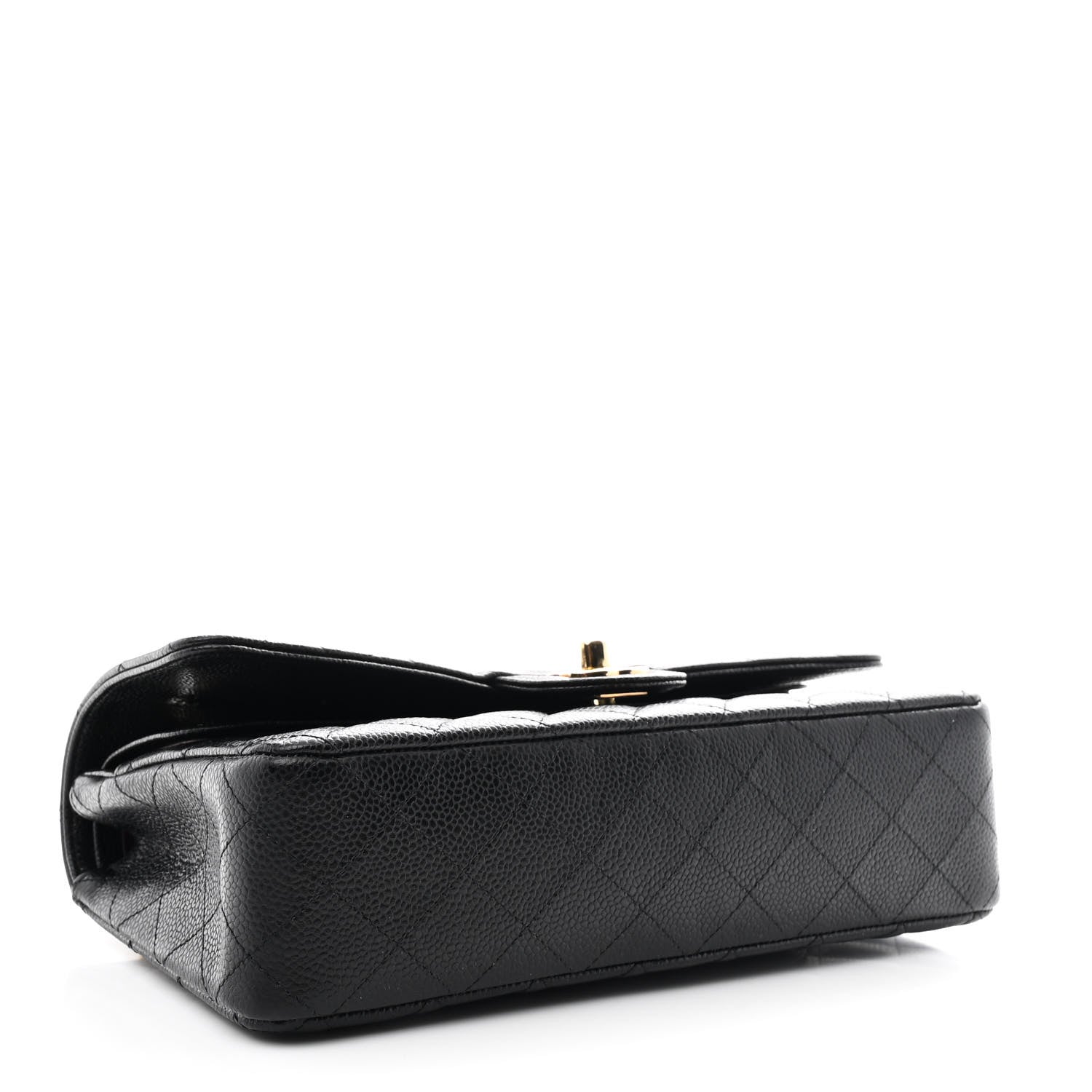 Chanel Caviar Quilted Medium Double Flap Black 3 of 9