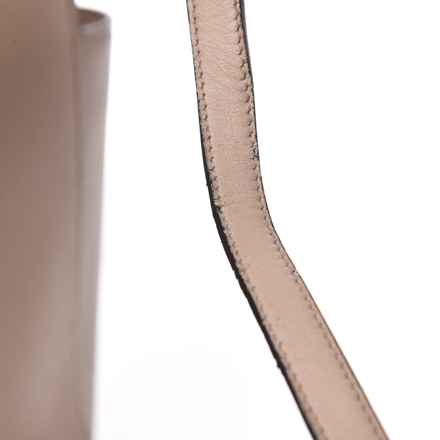 Saffiano Soft Calfskin Small Zippered Tote Cipria