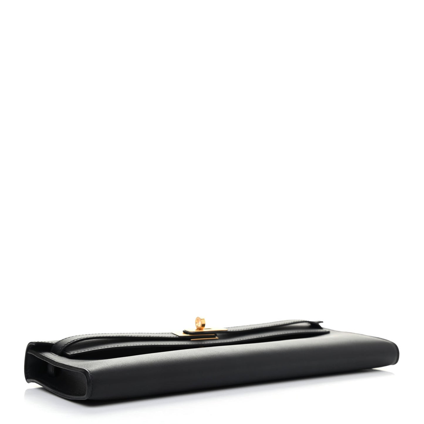 Swift Kelly Cut Clutch Pochette Black