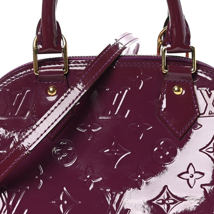 Louis Vuitton Vernis Alma BB Amethyste 7 of 10