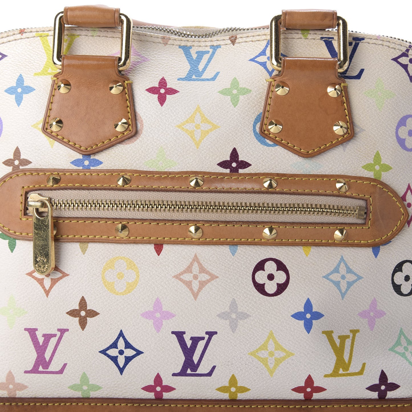 Monogram Multicolor Alma White