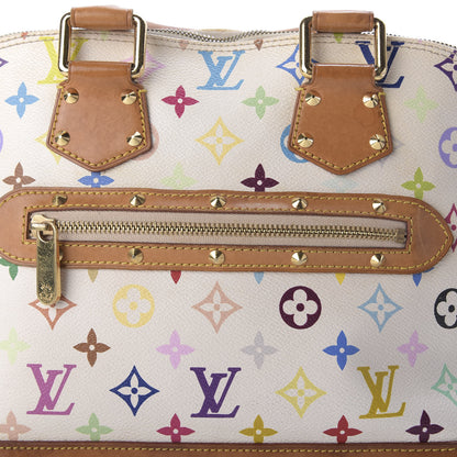 Louis Vuitton Monogram Multicolor Alma White 11 of 12