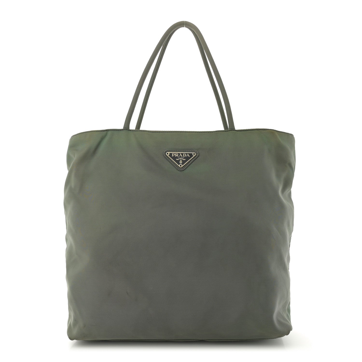 Prada Tessuto Nylon Tote Militare 1 of 10