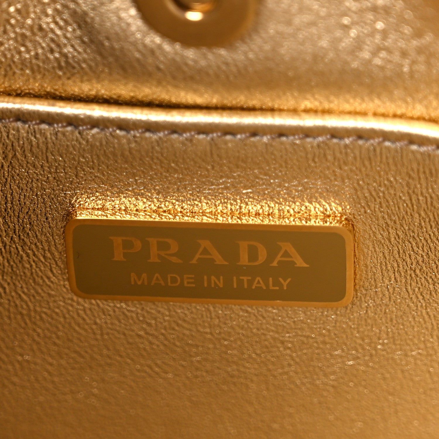 Prada Spazzolato Cleo Adjustable Strap Shoulder Bag Platino 5 of 7