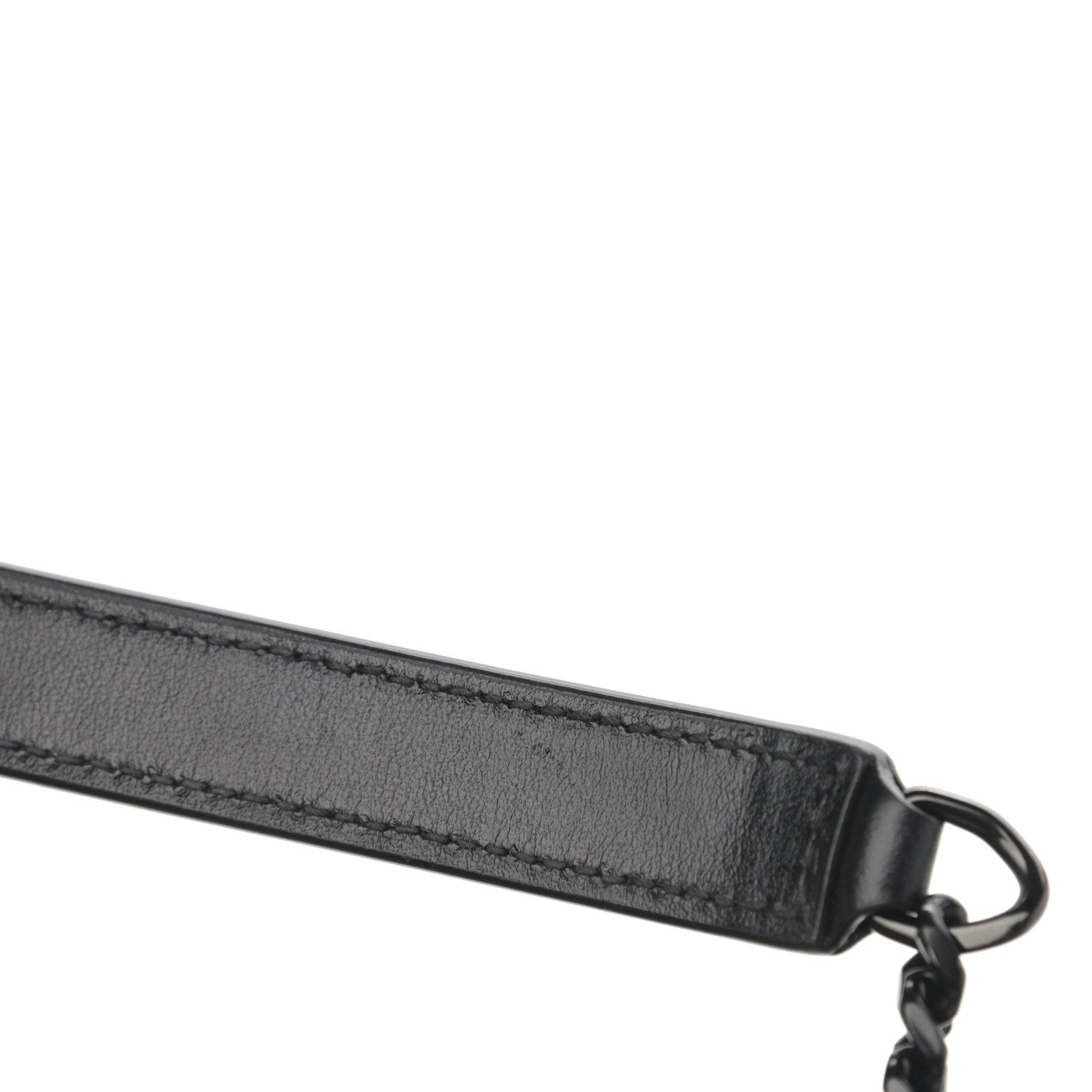 Saint Laurent Calfskin Y Quilted Monogram Small Loulou Chain Satchel Black 12 of 12