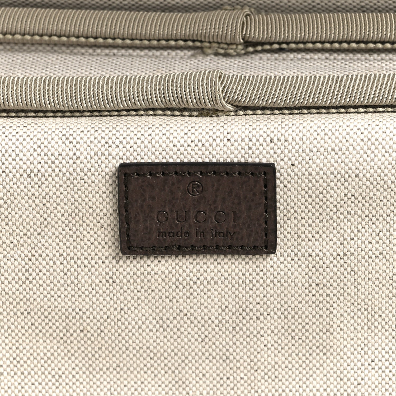 Gucci GG Supreme Monogram Web Medium Savoy Trolley Beige Ebony 5 of 13