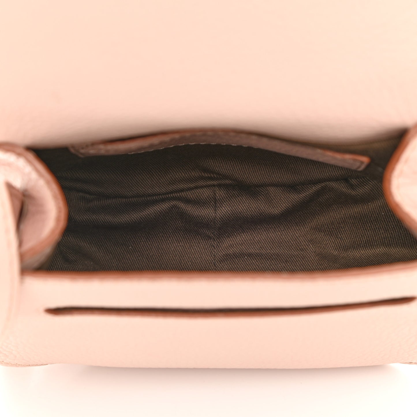 Calfskin Mini Marcie Round Crossbody Bag Blush Nude