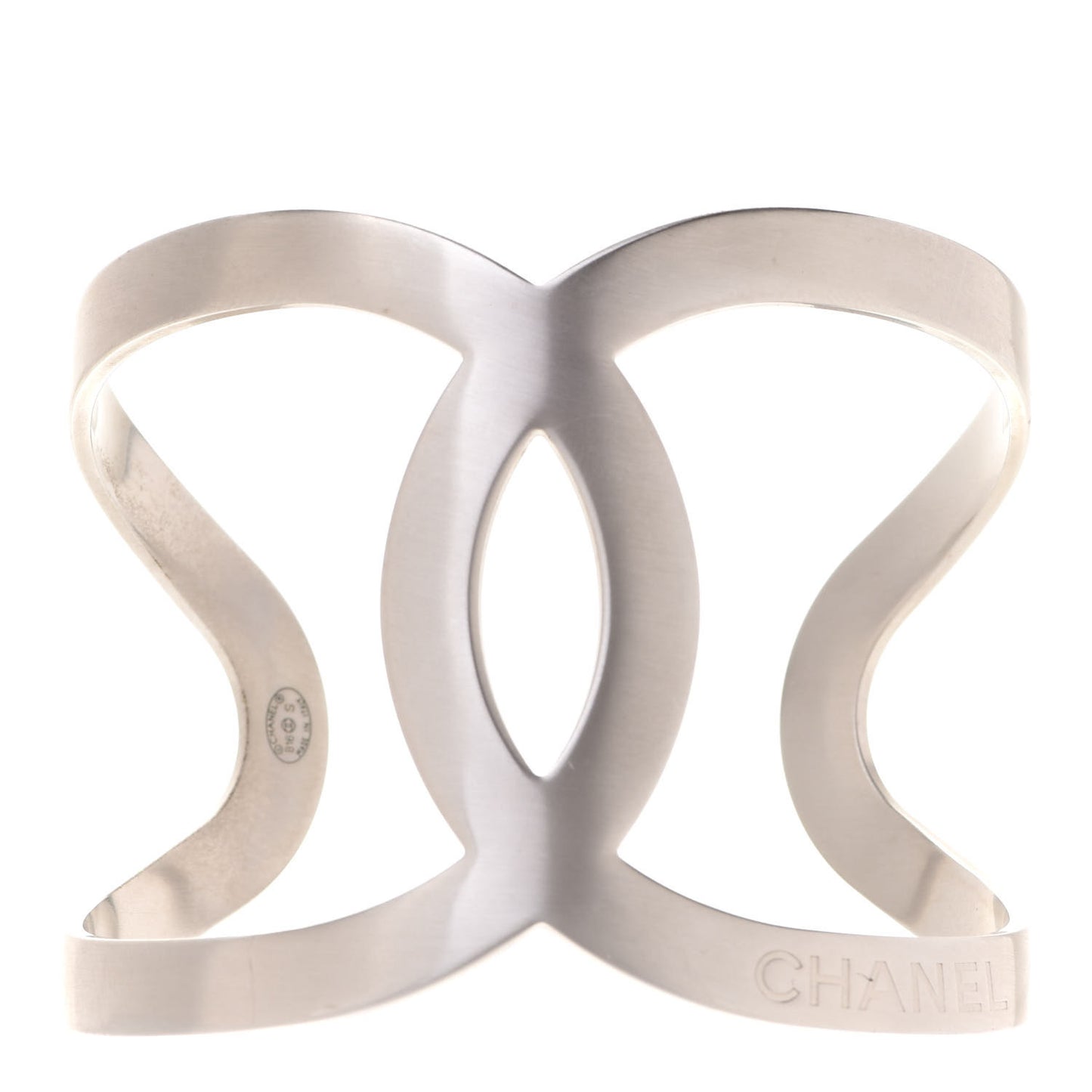 Metal CC Cuff Silver