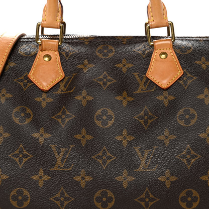 Louis Vuitton Monogram Speedy Bandouliere 30 8 of 17