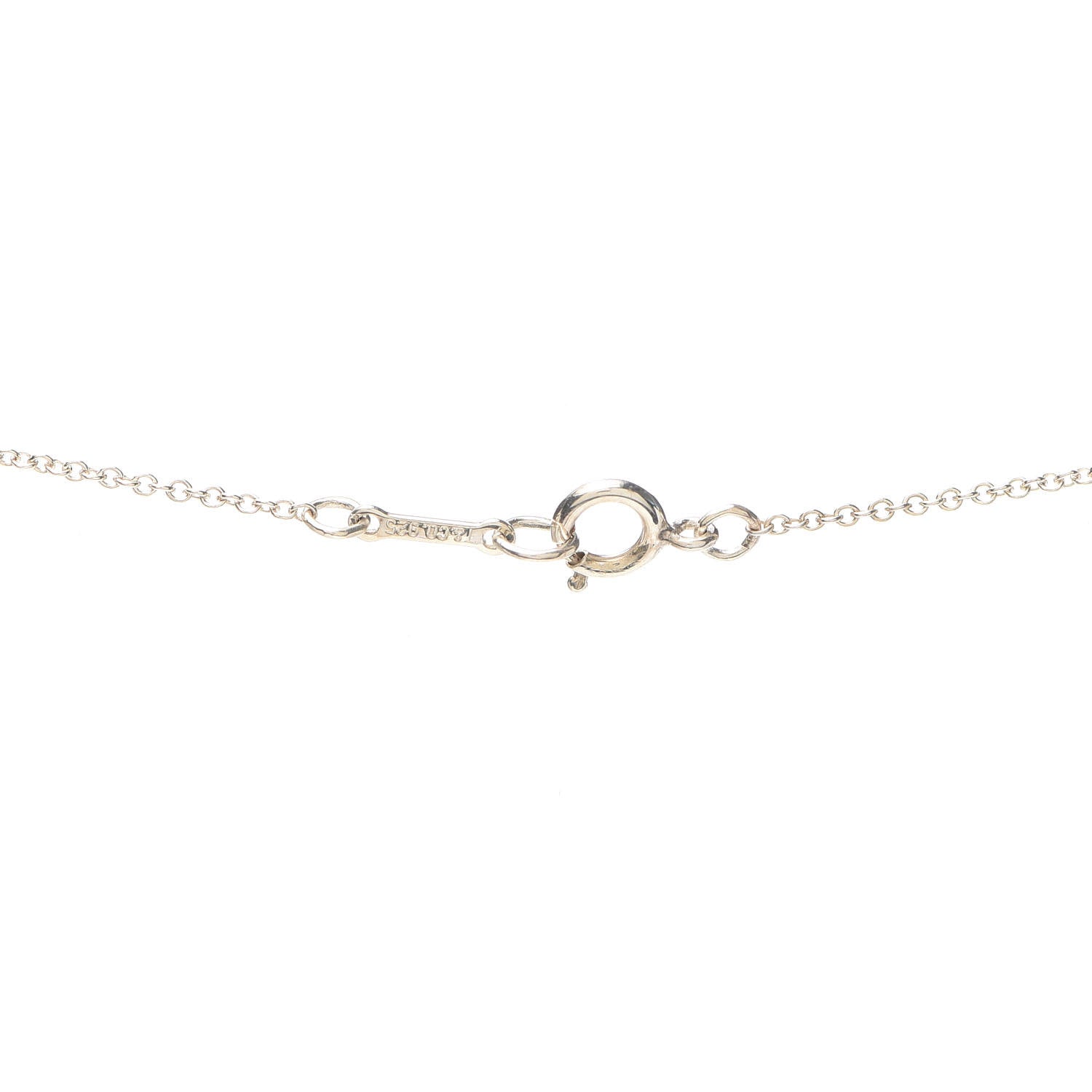 Tiffany Sterling Silver Small Paloma Picasso Loving Heart Pendant Necklace 5 of 5