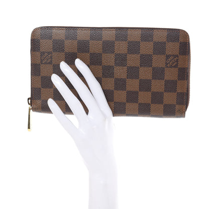Louis Vuitton Damier Ebene Zippy Organizer Wallet 2 of 10