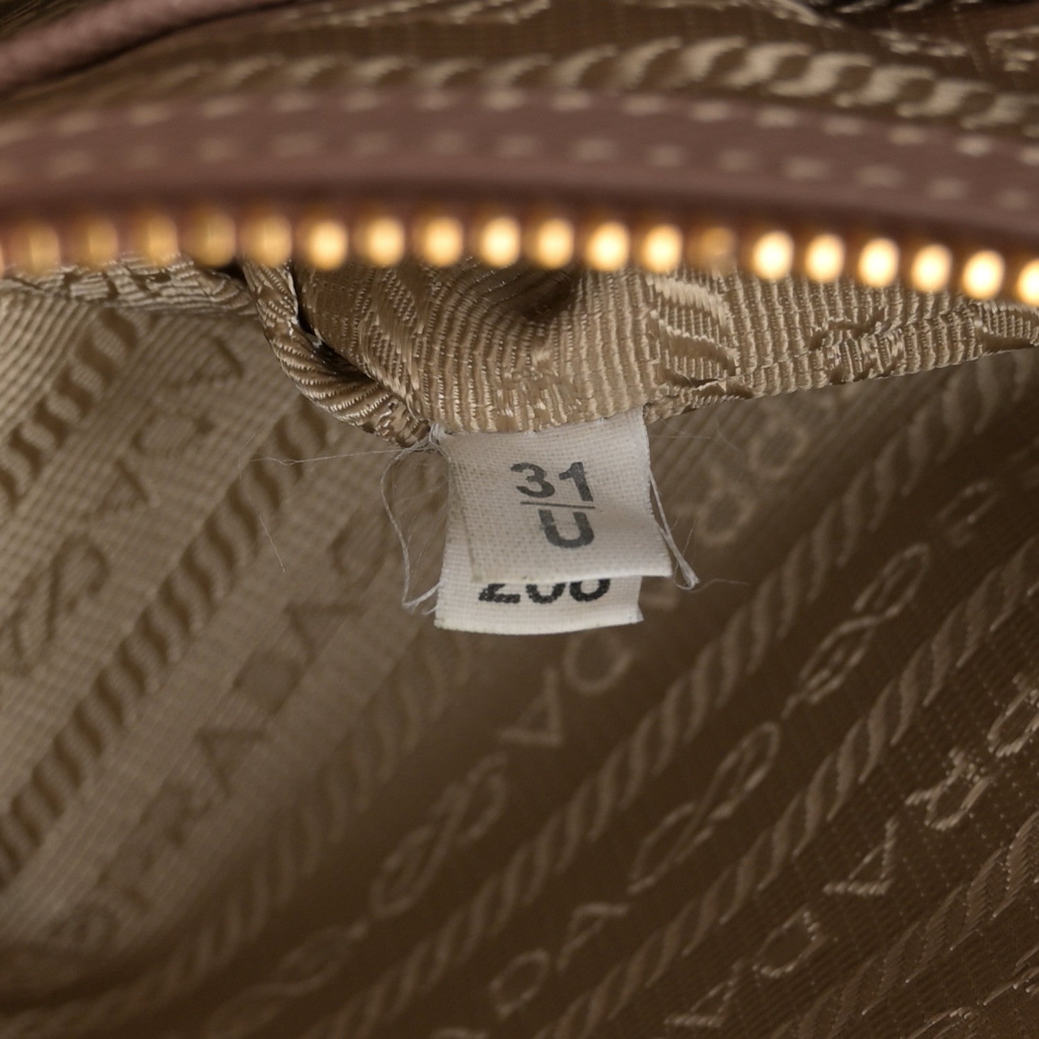 Prada Saffiano Large Galleria Double Zip Tote Cammeo 8 of 17