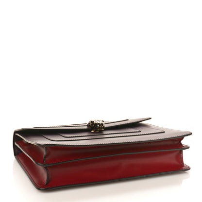 Bulgari Calfskin Serpenti Forever Shoulder Bag Plum 5 of 9
