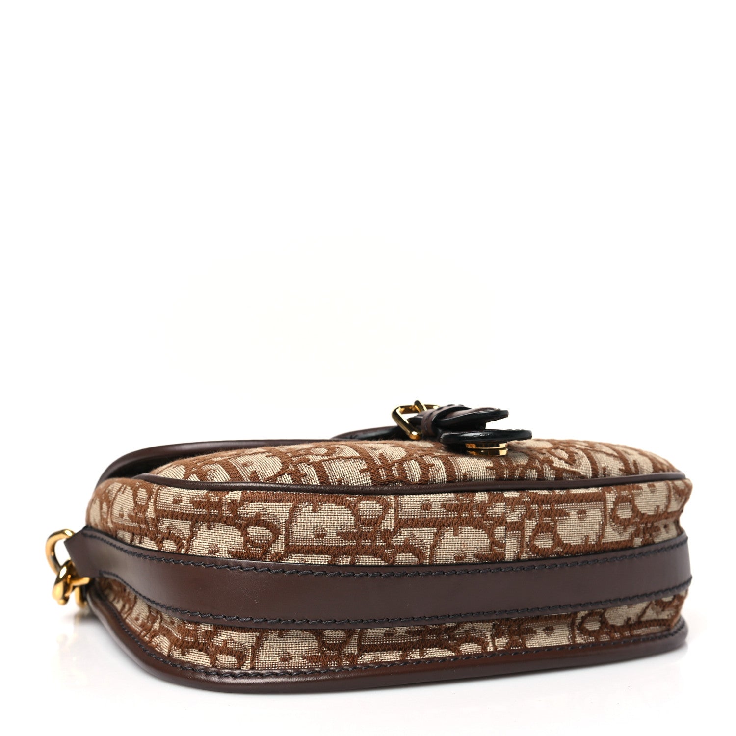 Christian Dior Oblique Medium Bobby Flap Brown 4 of 8