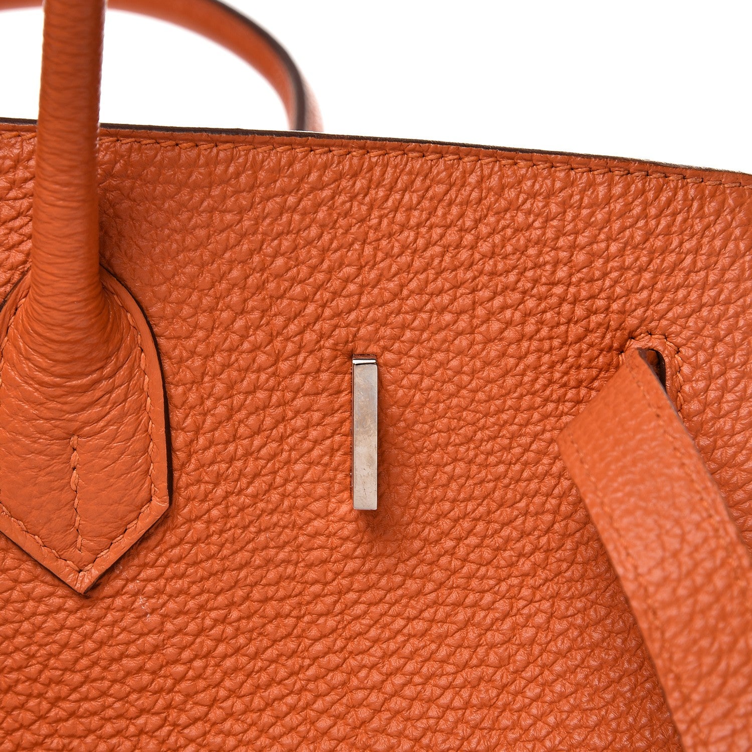 Hermes Togo Birkin 35 Orange 13 of 33